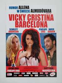 Plakat filmowy oryginalny - Vicky Cristina Barcelona