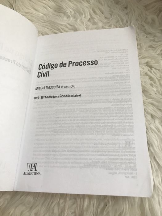 Código de processo civil Universitário Miguel Mesquita 20ªEdição Almedina