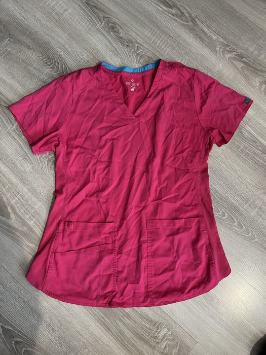 Bluzka bluza uniformix rozowa damska S
