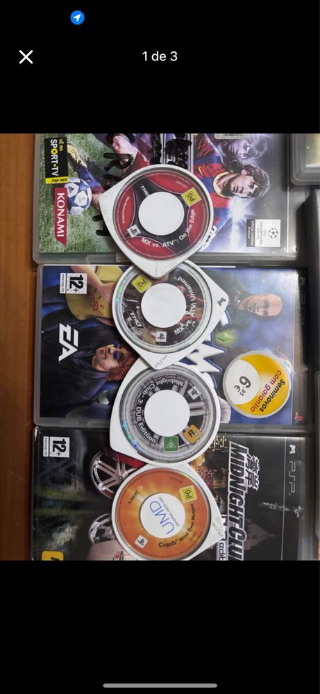 Jogos PSP lote jogos