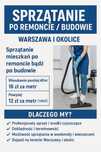 Sprzątanie po remoncie/budowie  Waw i okolice