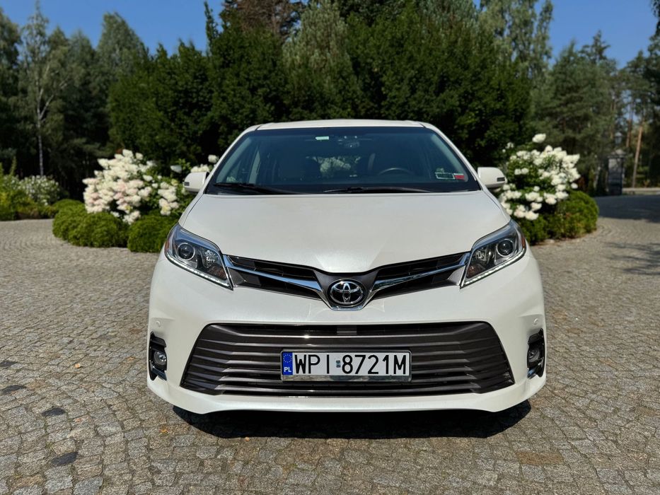 Toyota Sienna Piękna prywatna Sienna Limited AWD, najbogatsza, biała perła!