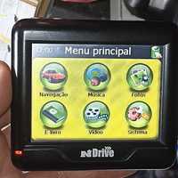 GPS NDrive 200 para carro e mota bem funcional