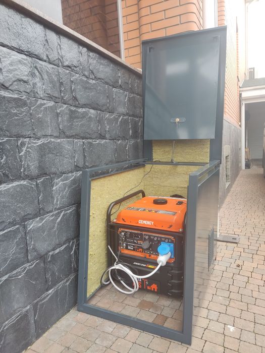 Корпус, контейнер капот для генераторов, электростанций