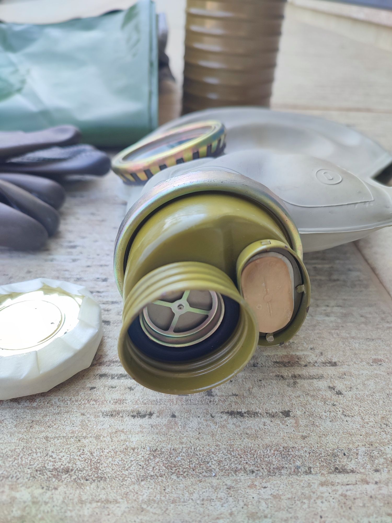 Máscara de gás GP5 Kit Gas Mask