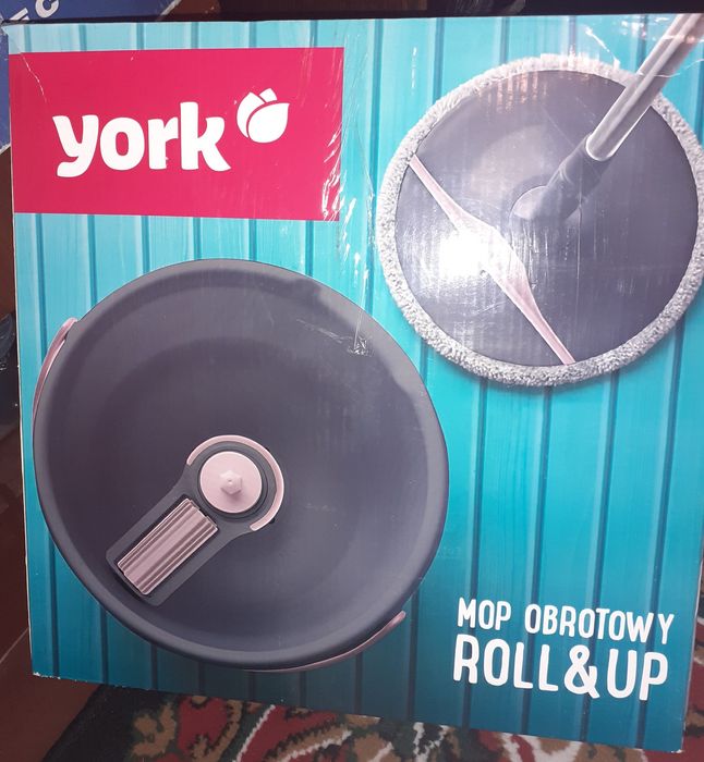 Швабра York та відро з віджимом