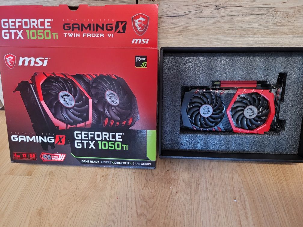 MSI Geforce Gtx 1050ti gamingx