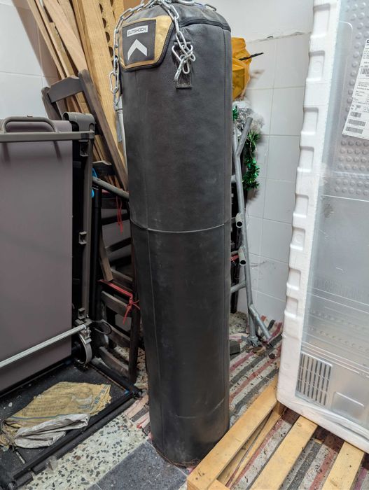 Saco (50kg) e bola de box com corrente outshock