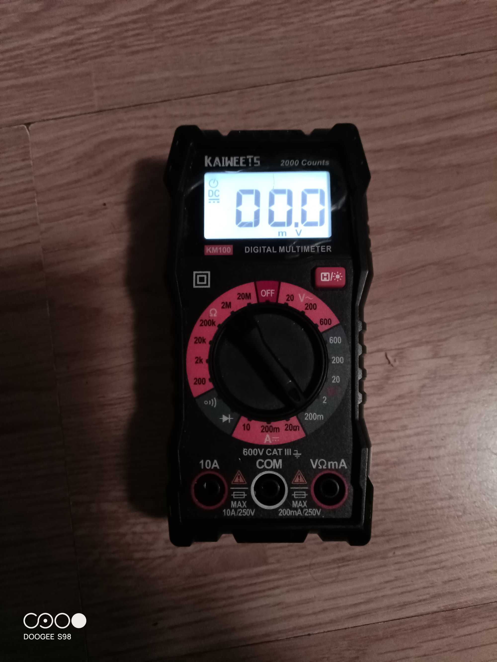 Miernik uniwersalny Kaiweets KM100 multimetr cyfrowy wielofunkcyjny