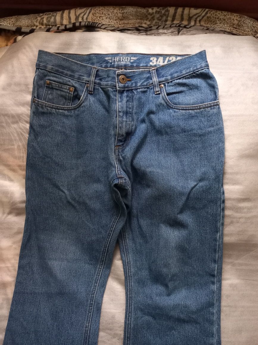 Spodnie męskie jeansowe hero by john medoox