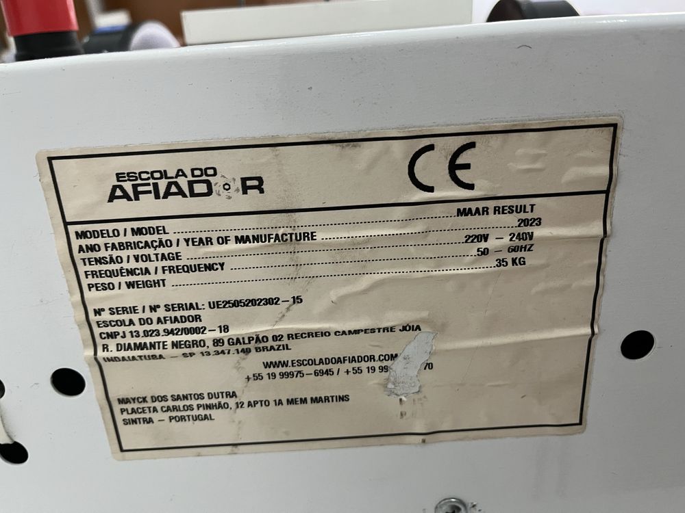 Maquina afiadora de alicates Result