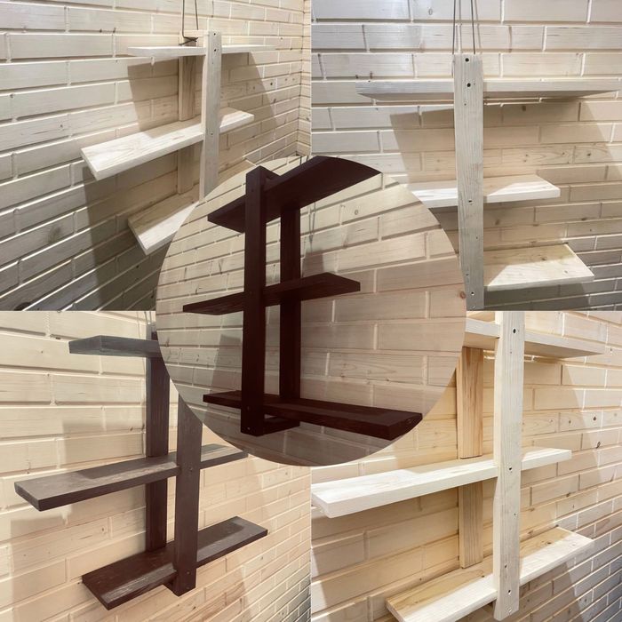 Полиці з дерева під замовлення