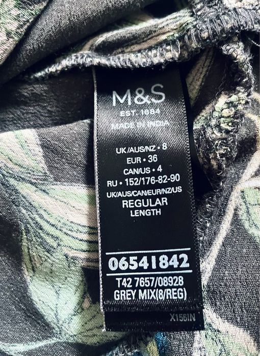 Nowa Elegancka sukienka w kwiaty Marks & Spencer