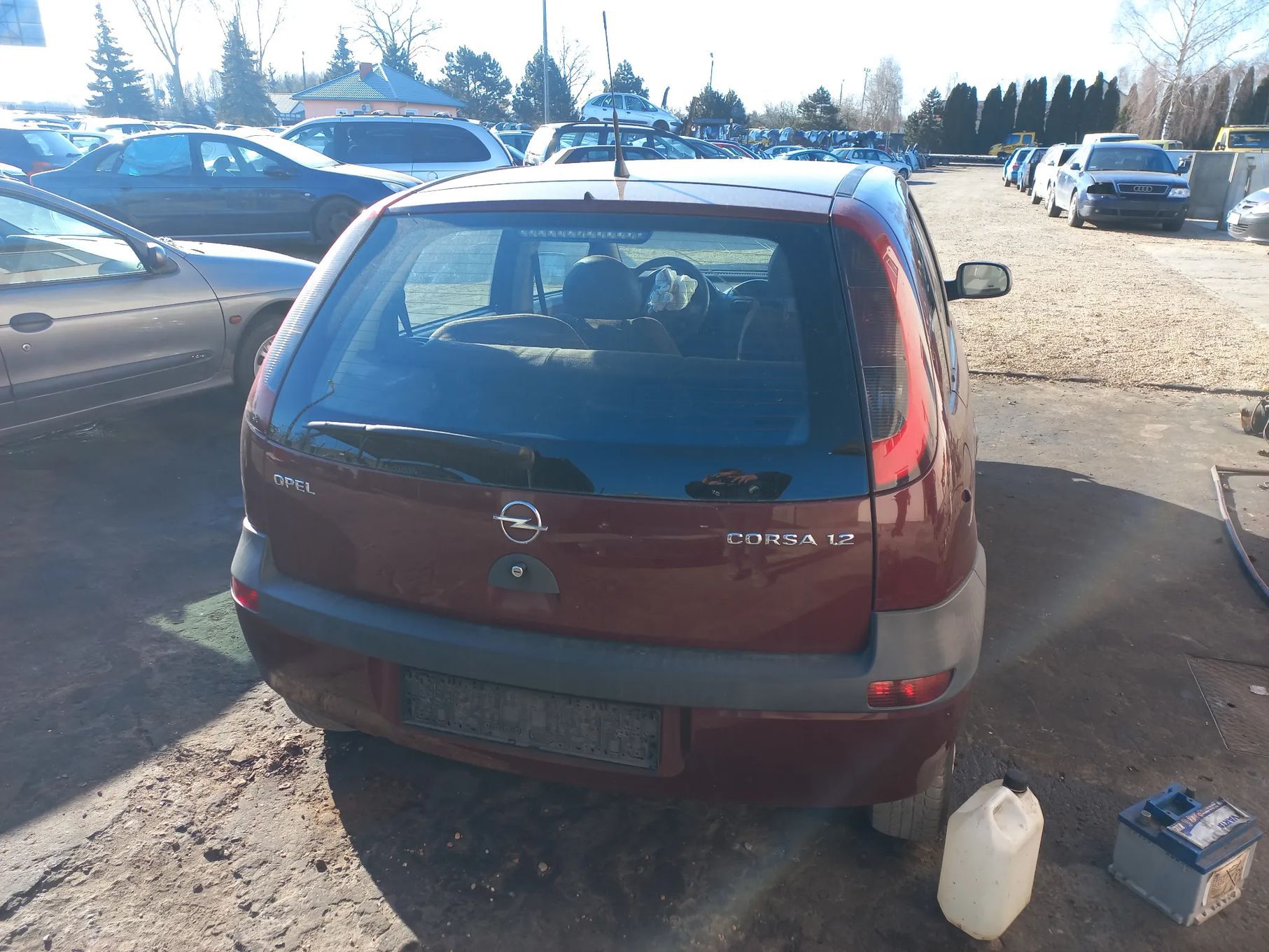 Opel Corsa C 1.2 16v wszystkie części silnik Z594