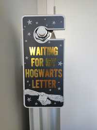 Placa de pendurar para porta Harry Potter