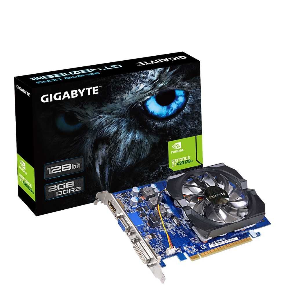 Відеокарта GeForce GT420 /GV-N420-2GI/GIGABYTE