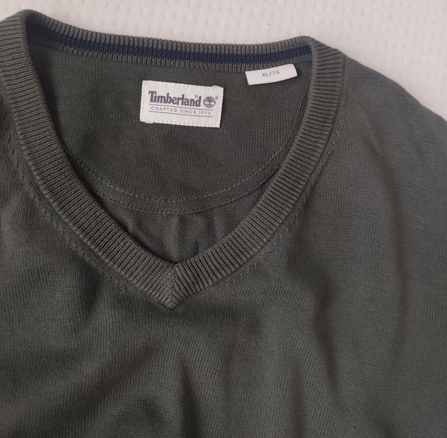 Męski zielony sweter Timberland XL