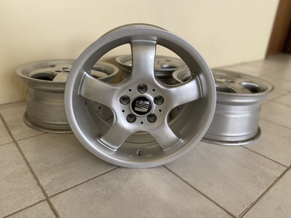 Jantes 15” 5x100  vw seat audi skoda fabia polo ibiza golf