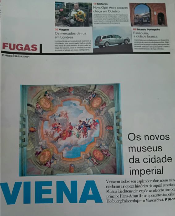 "Fugas" - suplemento do jornal "Público "