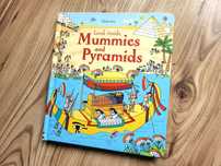 Mummies and Pyramids Usborne Look Inside z okienkami po angielsku