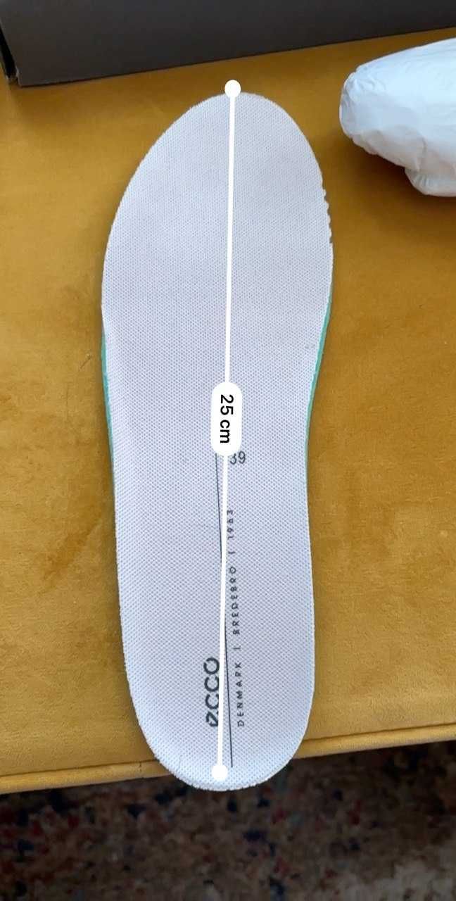 Nowe damskie sneakersy ECCO SKO A/S, rozmiar 39