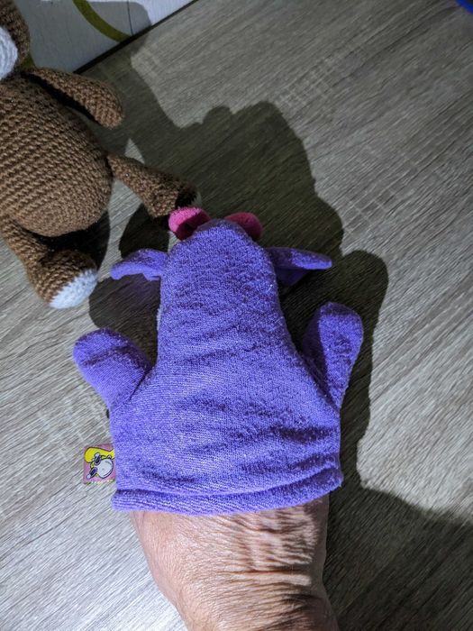 Лялька на пальці тканина