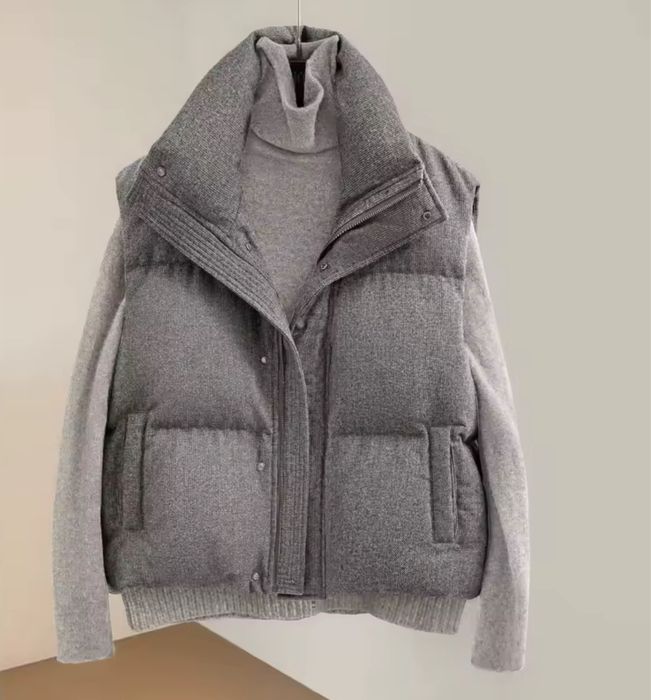 Жилетка жіноча, кашемірова безрукавка