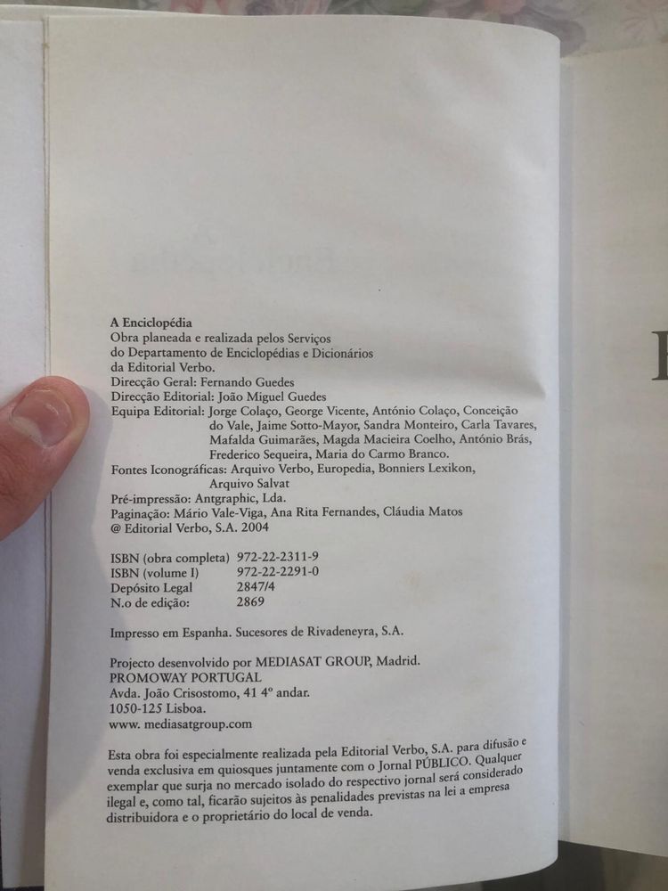 A Enciclopédia - Editora Verbo com O Público