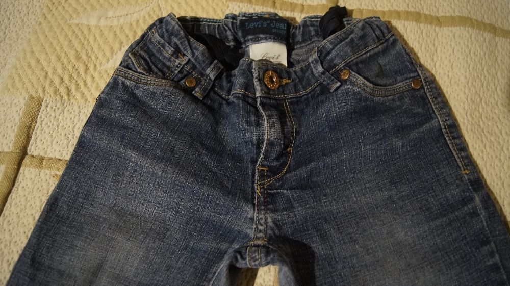 spodnie jeans dżinsowe Levis r 128