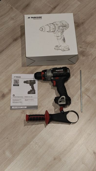 Wiertarko wkrętarka parkside performance PSBSAP 20-li D4 NOWY NOWA v20