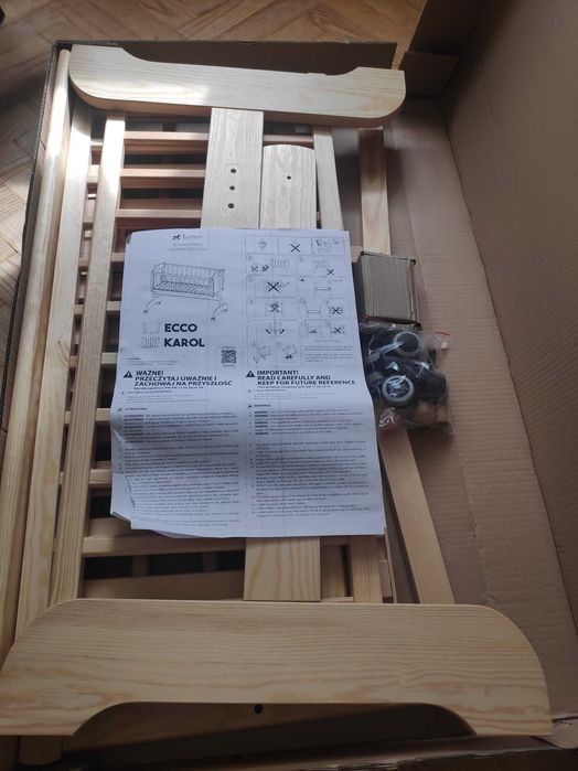Łóżeczko dla dziecka 90X40 z materacem