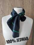 Jedwabna apaszka granatowa 100% silk jedwab