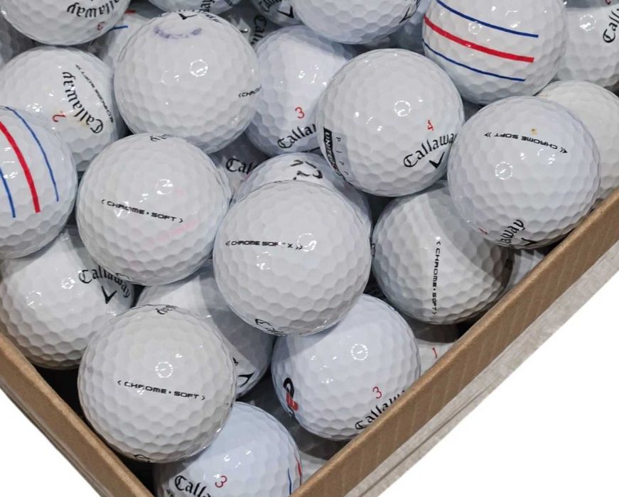 20szt Callaway Chrome Soft / Soft X mix piłki golfowe triple track