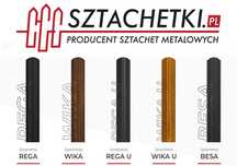 Sztachetki metalowe! Sztachety! Na wymiar! Panel, siatka, ogrodzenie!