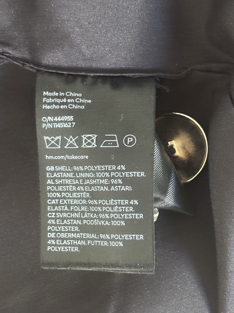 Granatowa marynarka H&m rozmiar 44