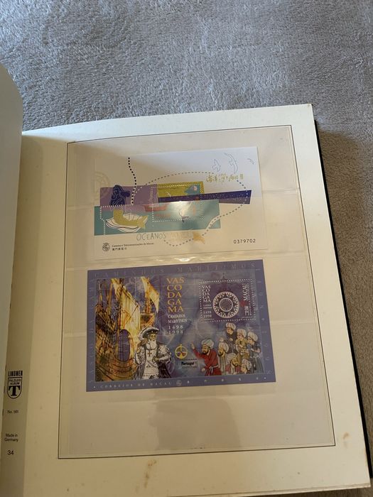 Coleçao de selos Macau