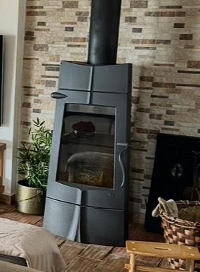 Lareira/salamandra a lenha