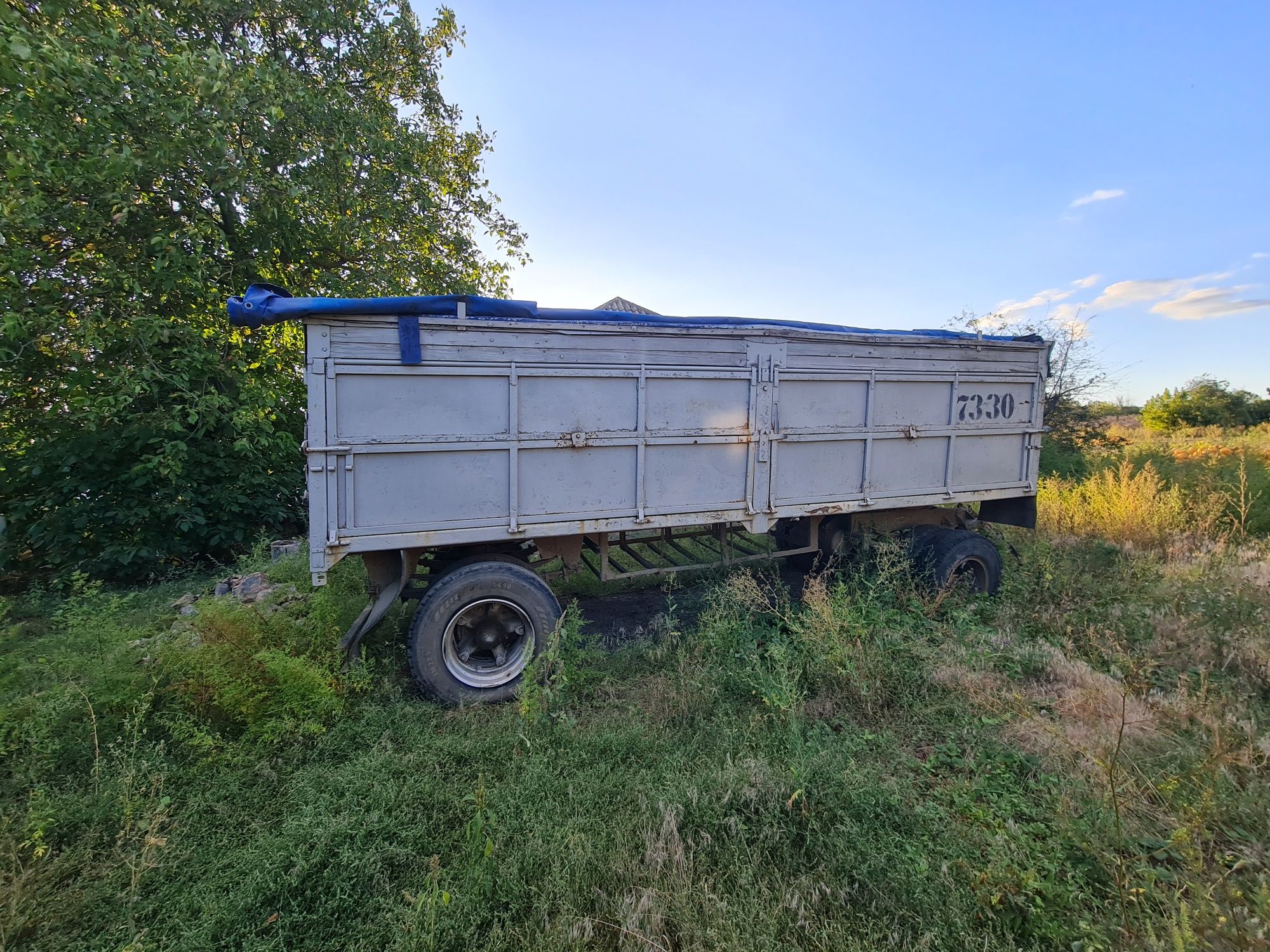 Продам камаз з прицепом