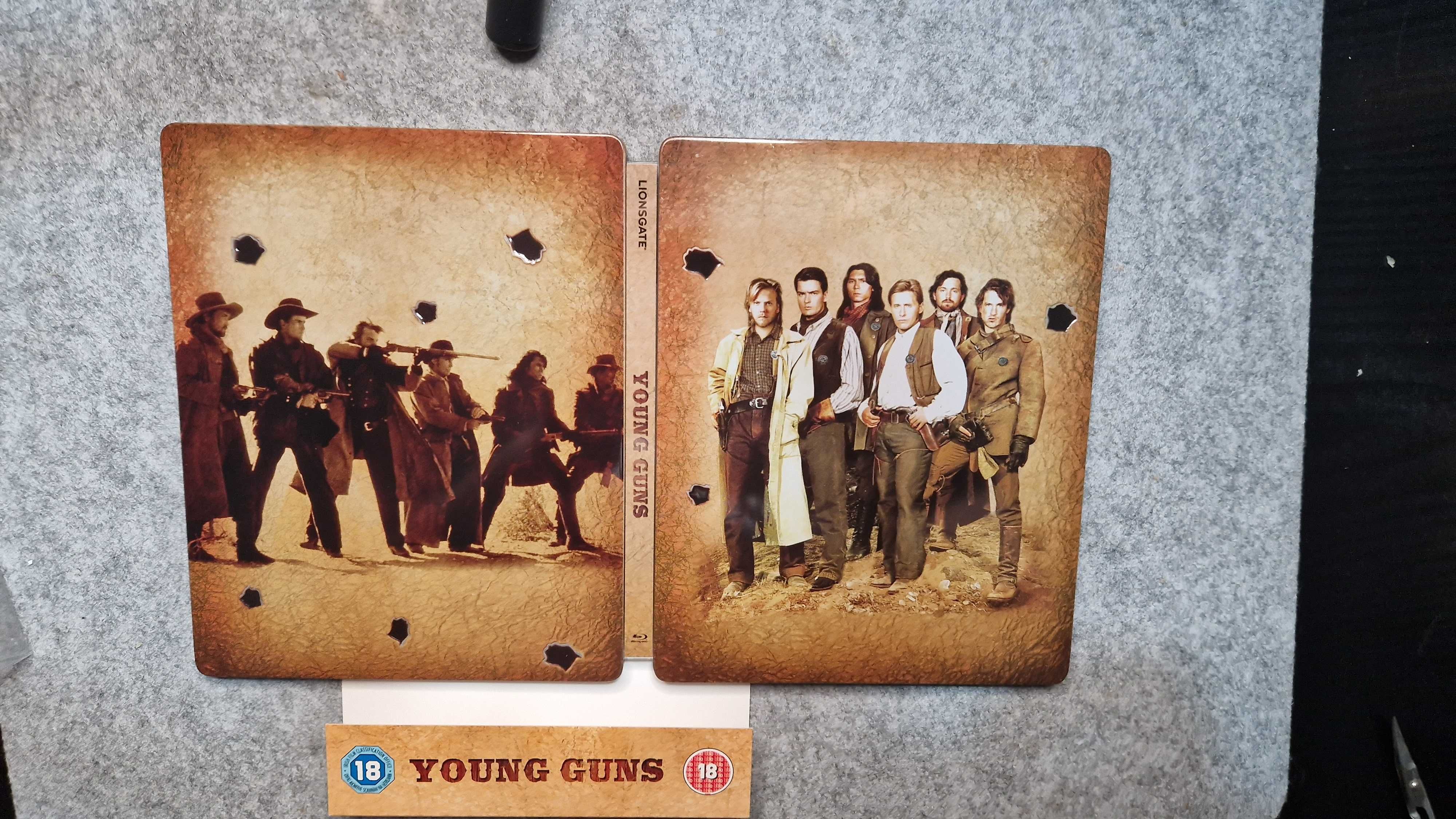 Blu ray Young guns steelbook