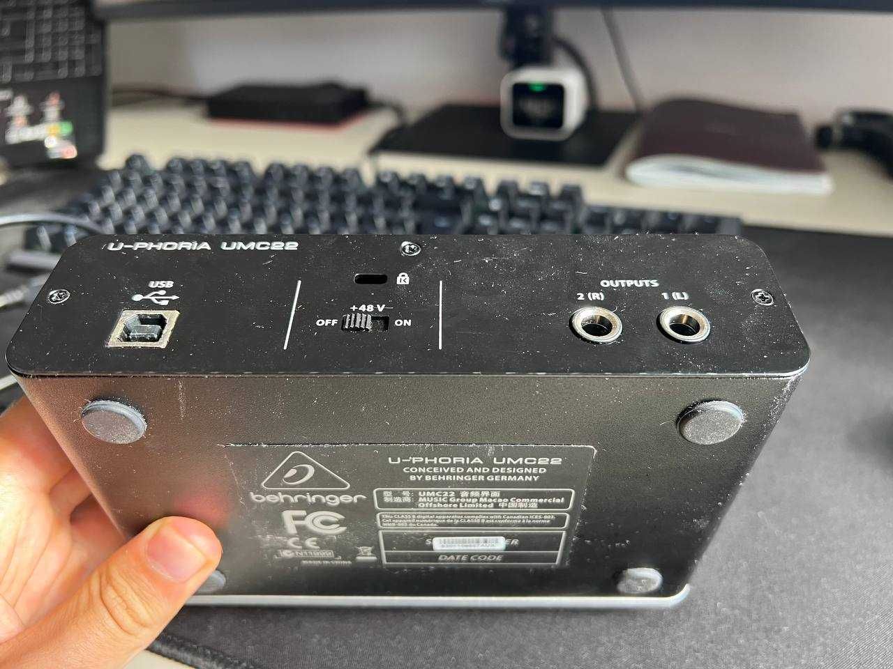 Behringer UMC 22 U-Phoria