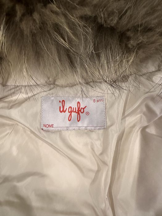 Зимова куртка для дівчинки Il gufo