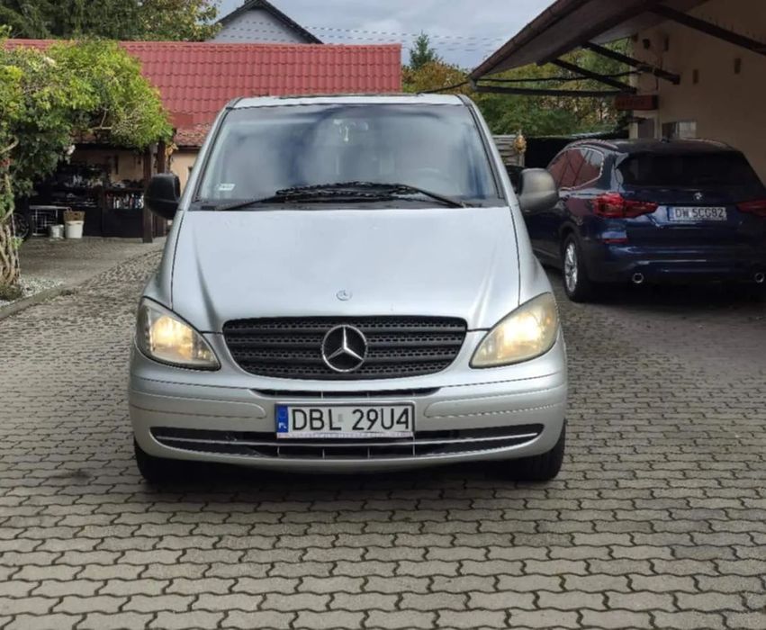 Mercedes-Benz Vito Polski Salon , Niski przebieg, Klimatyzacja, 5-osobowy