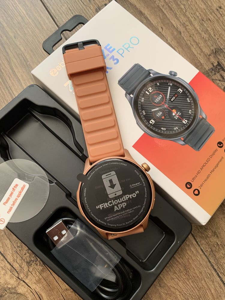 Nowy smartwatch zeblaze btalk 3 pro - ekran amoled