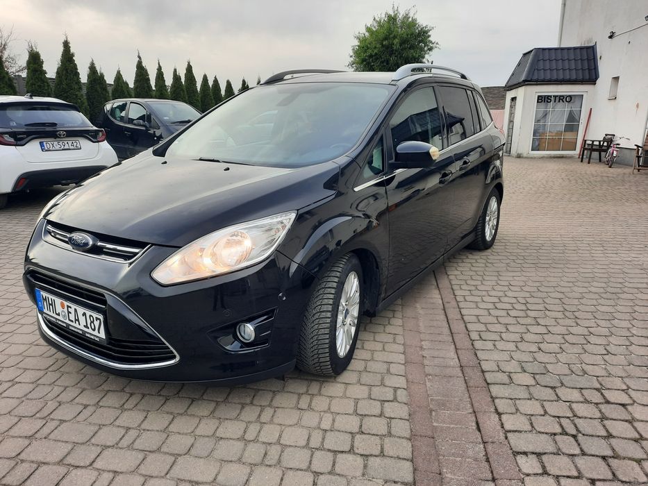 Ford Grand C Max wersja Titanium 7.os bezwypadkowy