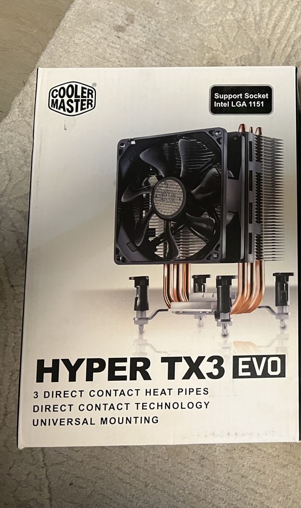 Кулер Cooler Master Hyper TX3 EVO и бп