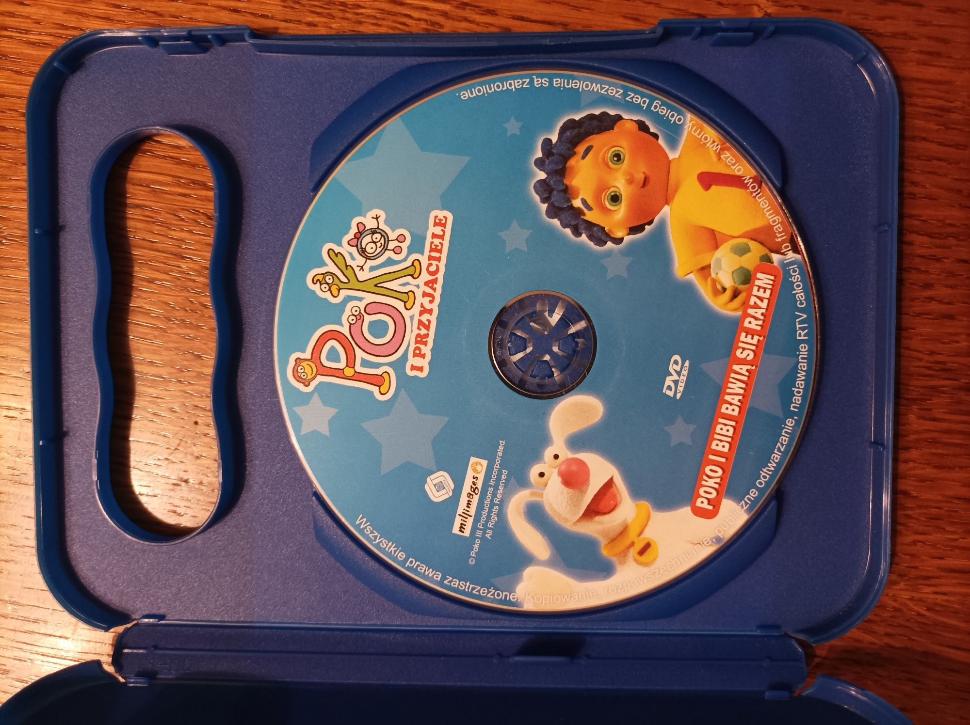 Płyta DVD z bajką "Poko i przyjaciele"