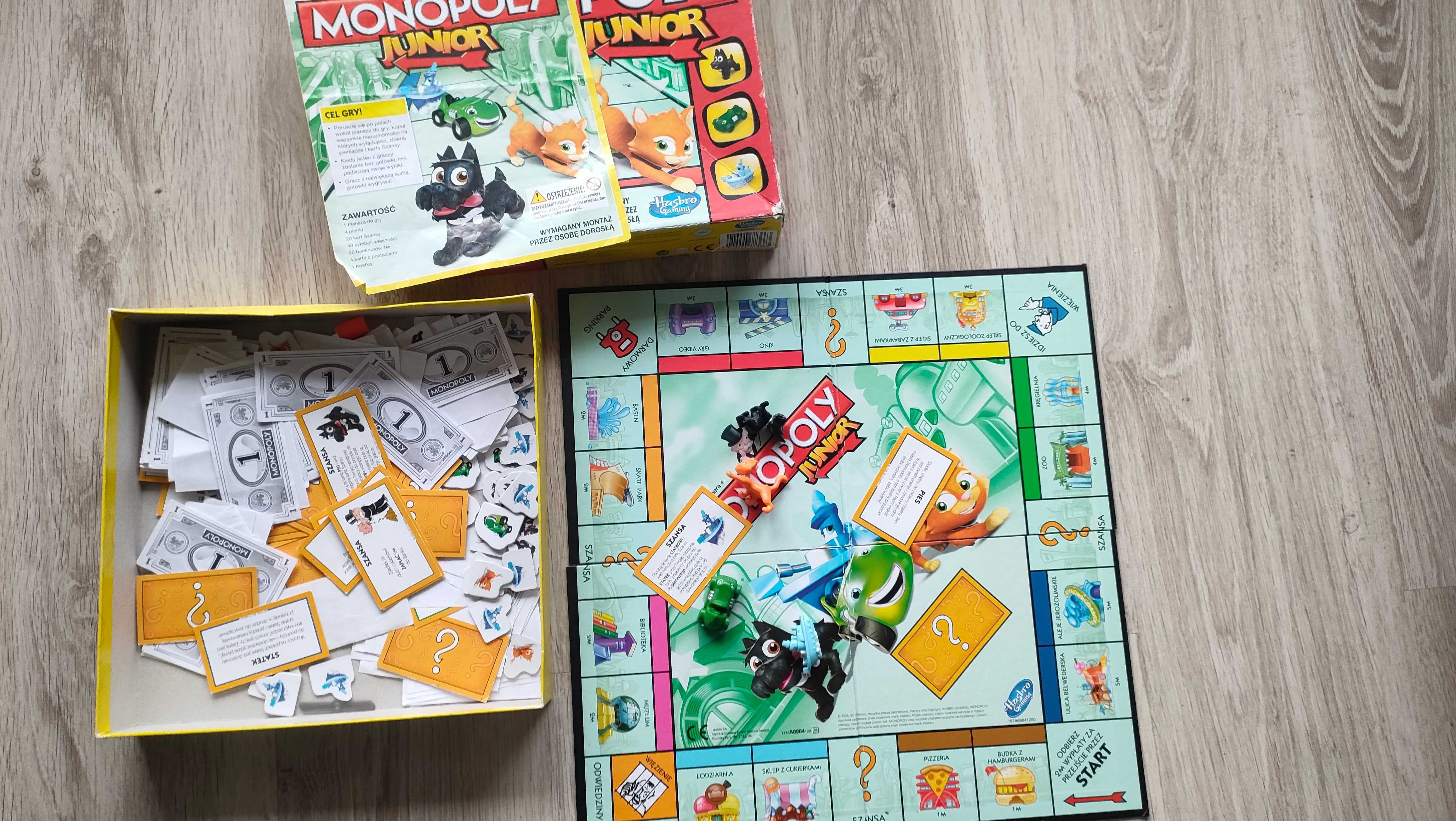 Gra planszowa Monopoly Junior,