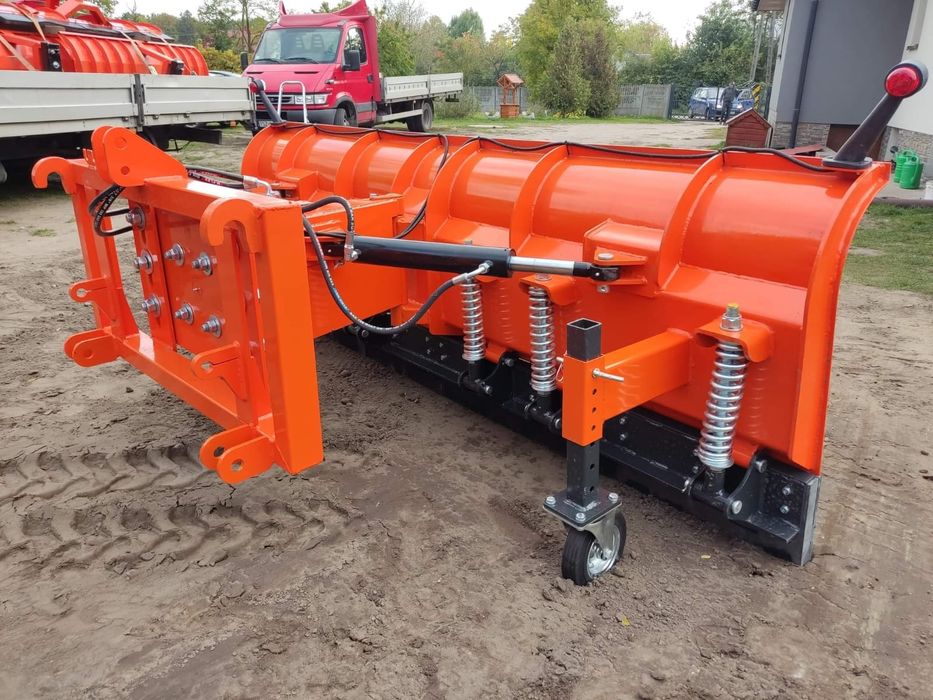 Masywny pług prosty do śniegu METALTECHNIK