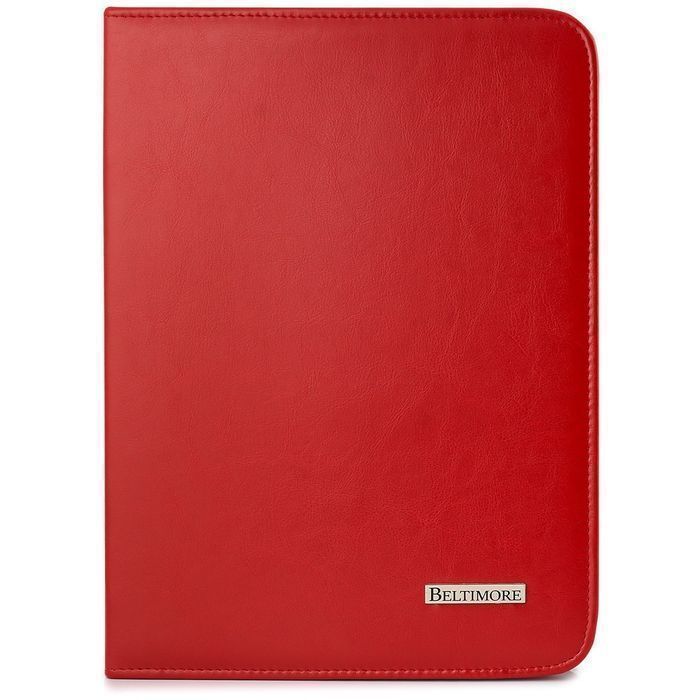 Beltimore czerwony męski biwuar aktówka teczka organizer dla handlowca
