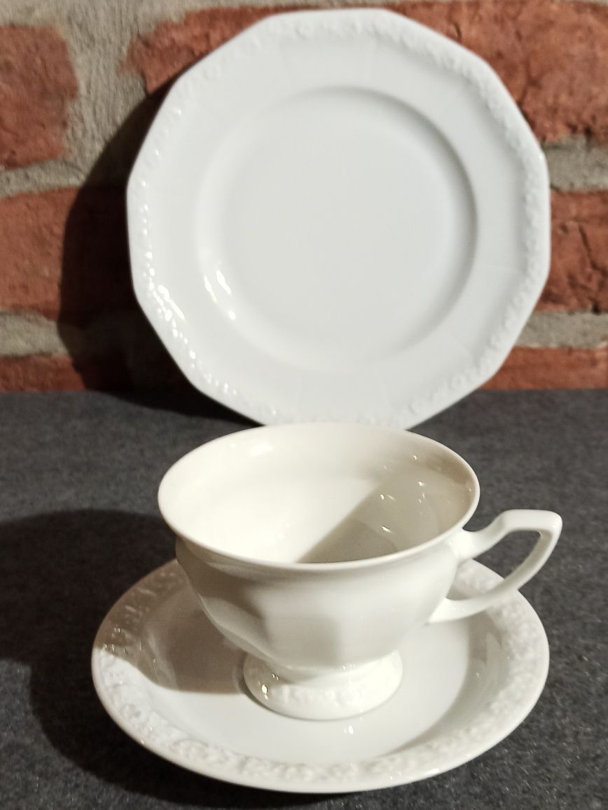 Porcelana Rosenthal Biała Maria TRIO